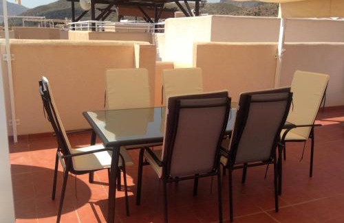 La Azohia Casa | AZ02 Roof top terrace apartment, 2 bedrooms, 1 bathroom, very close to beach