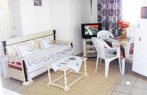 Eastern Hammamet Apartamento | Azur apartamento en Hammamet: Bonita vista Mar / Jardín