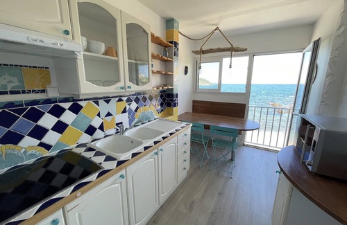 Collioure Apartamento | AZUR Les pieds dans l'eau - WIFI FIBRE- Covered PARKING ☀️