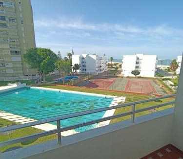 Valdelagrana Apartamento | Azvalia - Valdelagrana Puerto Príncipe, Playa, piscina, parking