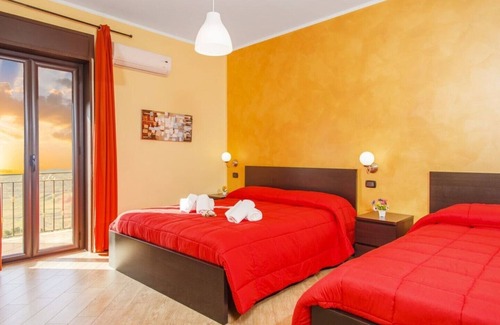 Agrigento Cama Y Desayuno | B&B MonteMare-1 ° piso para 10 personas