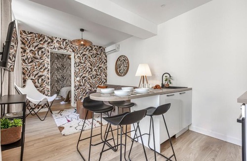 3rd Arrondissement Apartamento | B31#République#Marais#1BedRoom#Paris03#Air conditioning