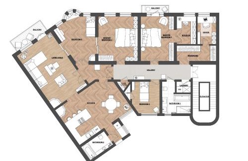 Frogner Apartamento | BA61 - Lux 4 bedrooms, 260 sqm, 2 balconies, Free Parking