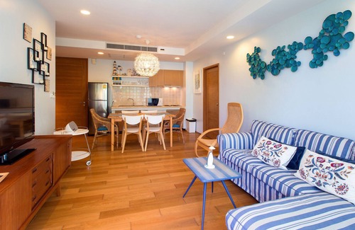 Khao Takiab Apartamento | Baan SanSuk HH 2Bedroom Apt SeaView: ACB