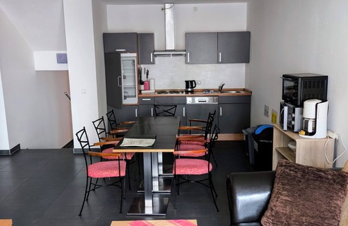 Mainz-Bingen Apartamento | Rhine & Wine-up to 7 people Heart of the Old Town with a view of Stahleck Castle