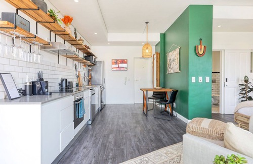 Cape Town City Centre Apartamento | Apartamento de lujo con balcón en la montaña de la Mesa