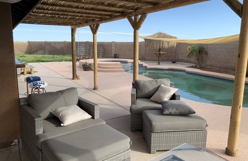 Yuma Casa | Backyard Escape with no cleaning fee or extra fees