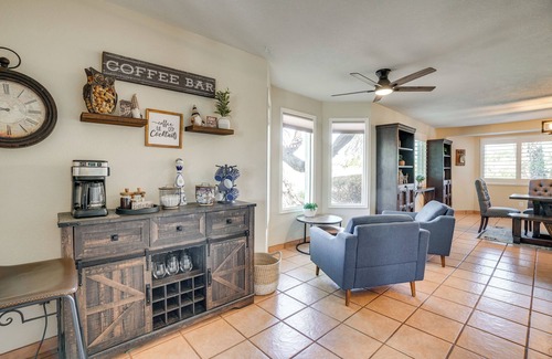 Wickenburg Casa | Backyard Oasis & Hot Tub: Mtn-View Wickenburg Home