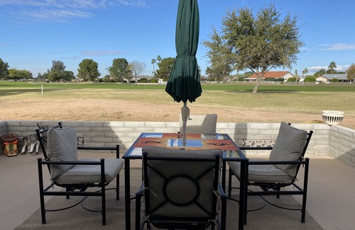 Fountain of the Sun Casa | Backyard on 14th hole of Golf Course/Dog-friendly