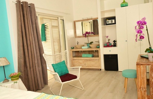 La Saline Les Bains Cama Y Desayuno | Badamier-Vista al Mar-Habitacion Doble-Baño Privado