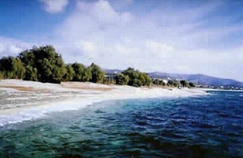 Kastraki Apartamento | Apartamento con cocina BAETYLUS con vista al mar, cerca de las playas naturales de Naxos