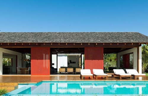 Porto Seguro Villa | Bah042 - Villa moderna y espaciosa en Trancoso