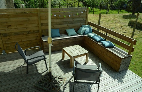 Saint-Jean-le-Thomas Casa | BAIE DU MT ST MICHEL -PLAGE, casa con garaje, terraza, jardín cerrado, wifi gratuito