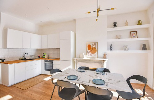 6th Arrondissement Apartamento | Bail mobilité - Le Rome - Appart standing 2 ch