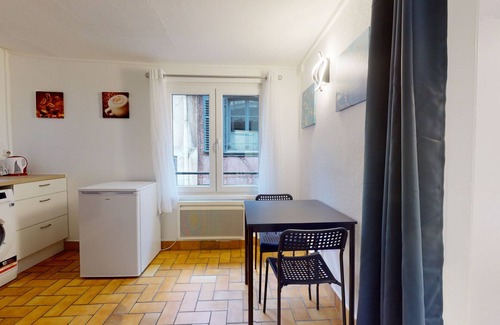 Krutenau Apartamento | Bail Mobilité - Studio Lena avec lave-linge