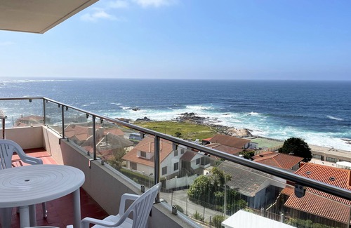 Baiona Apartamento | Apartamento Baiona con vistas espectaculares a primera línea de mar.