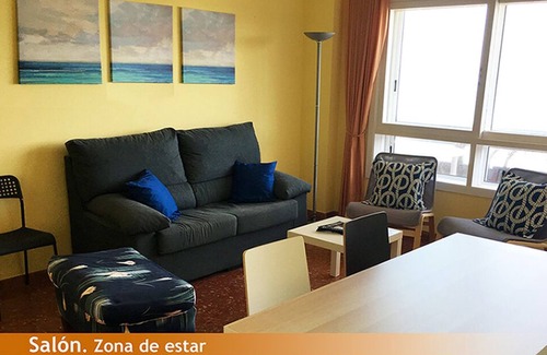 Baiona Apartamento | Apartamento Baiona con vistas espectaculares a primera línea de mar.
