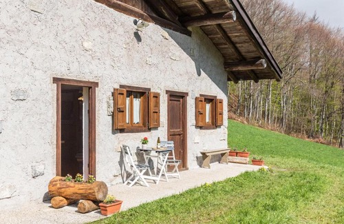 Roncone Chalet De Esquí | Baita Rustica immersa nel verde
