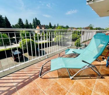 Siofok Aranypart Apartamento | Balaton BeachSide Apartman Siófok N3