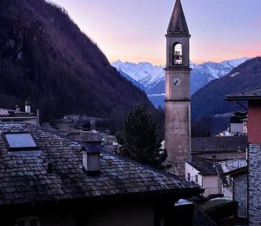 Chiesa in Valmalenco Apartamento | Balcone sulla Valmalenco - Vista mozzafiato