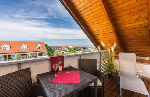 Morbisch am See Apartamento | Balkonwohnung C-Apartamento-Baño Privado-Vista al Lago