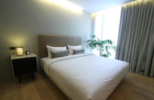 Si Racha Apartamento | Balcony Courtyard Sriracha Hotel & Serviced Apartments
