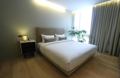 Si Racha Apartamento | Balcony Courtyard Sriracha Hotel & Serviced Apartments