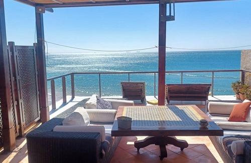 Taghazout Apartamento | Balcony overlooking the sea