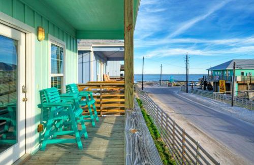 Flour Bluff Casa | Balcony w Bay View Shared Pool Boat Dock Fat Flounder by AvantStay