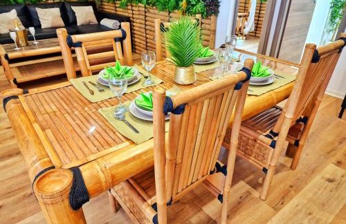 Muntzenheim Apartamento | BALI SPA-4 Pers-Jacuzzi-Parking-Jardin-Clim-Colmar