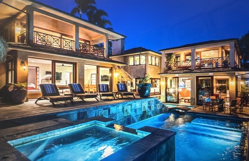Newport Coast Casa | Balinese Resort Style Home
