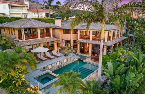 Newport Coast Casa | Balinese Resort Style Home