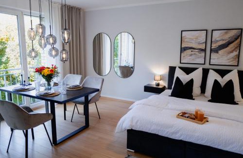 Schwerin Apartamento | Balkontraum für 4 am Sieben-Seen-Center