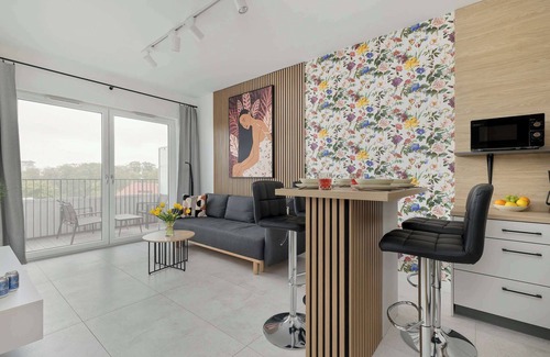 Miedzyzdroje Apartamento | Baltic Waves Resort B406 | Stylish Apartment | Balcony | Spa & Gym | Parking