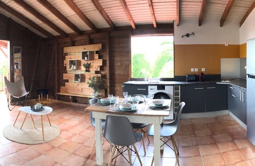 Petit-Bourg Casa | Bamboo Canyon Villa - F2 grande con aire acondicionado
