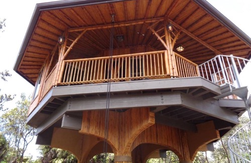 Ohia Estates Casa | Recientemente listado - Big Island Bamboo Treehouse