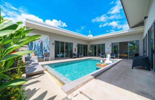 Choeng Thale Villa | Bang tao modern holiday style pool view high speed WiFi