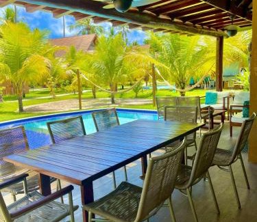 Praia dos Carneiros Casa | Bangalô Beira-mar, Piscina privativa, 5 quartos, Eco Resort