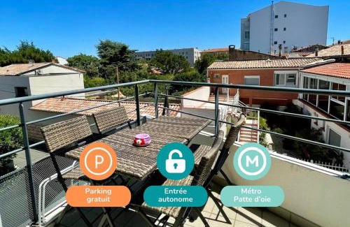Patte d'Oie Apartamento | Bara ,Balcony ,Parking ,Patte d'oie neighborhood