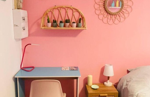 Rouen City Centre Apartamento | Barbapappart - Un studio coloré dans le centre de Rouen
