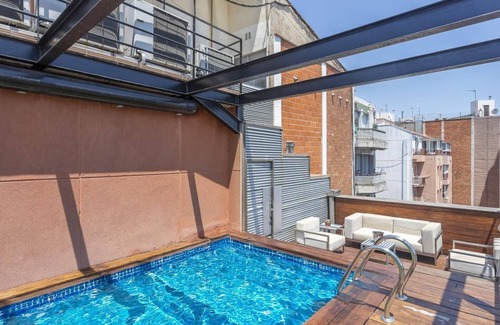 el Fort Pienc Apartamento | Barcelona Barrio Gótico Piscina Apartamento para 8