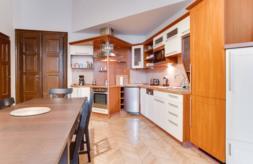 Nove Mesto Apartamento | Baroque Gem at Heart of Prague 2BDR Terrace