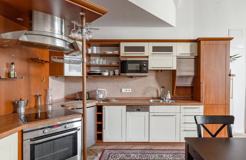Nove Mesto Apartamento | Baroque Gem at Heart of Prague 2BDR Terrace