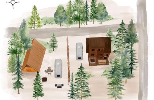 Welches Casa | Basecamp Compound - Hot Tubs & Highland Cows