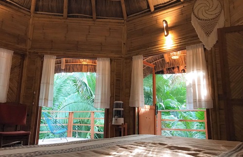 San Francisco Cabina | Basil Cabin 2. Romantic Ecolodge in the jungle by the sea