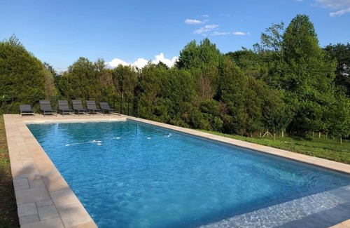 Bassussarry Casa | Bassussary Maison 6 Personnes, Piscine Chauffée