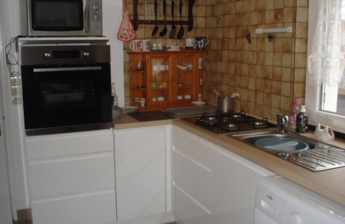 Cherrueix Apartamento | Apartamento en la bahía de Mont Saint Michel con piscina