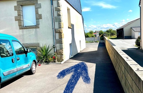 Cherrueix Apartamento | Apartamento en la bahía de Mont Saint Michel con piscina