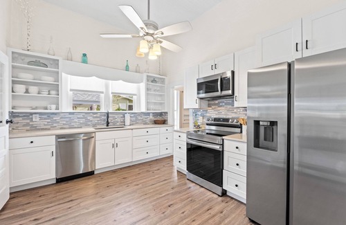 Port St. Joe Cabaña | Bay view Historic home walking to St. Joseph Bay and Downtown.
