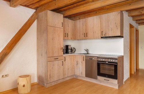 Waldmuenchen Apartamento | Bay window apartment (80 sqm) on the upper floor with south-facing balcony and infrared sauna
